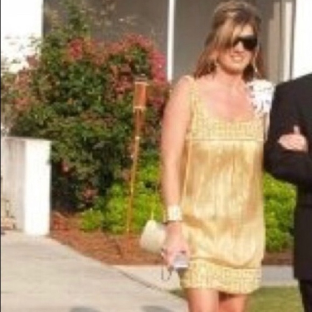 Gold Jovani dress